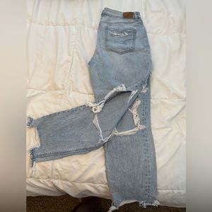 Straight leg jeans